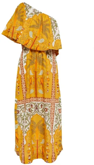 From Salsa To Mambo cotton midi dress