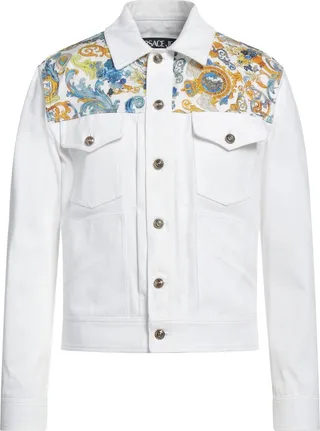 Denim Outerwear White
