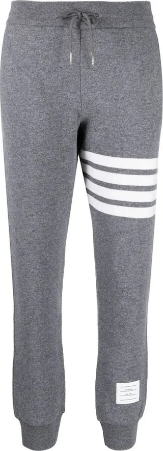 THOM BROWNE- Cashmere Blend Sweatpants