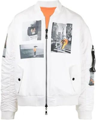 New York reversible bomber jacket