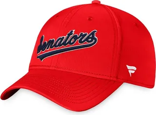 Men's Fanatics Branded Red Washington Senators Cooperstown Core Flex Hat