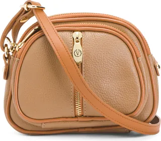 Made In Italy Leather Extra Small Crossbody