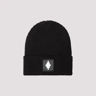 Marcelo Burlon County Of Milan Logo Patch Beanie