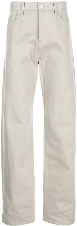 Five-Pocket Straight-Leg Trousers