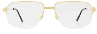 Cartier Geometric Frame Glasses