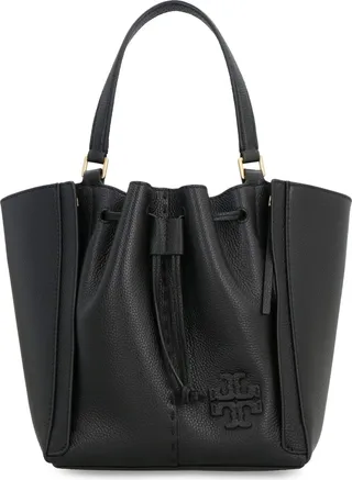 Pebbled Leather Handbag
