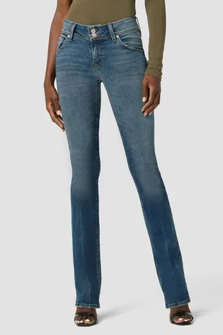 Hudson Jeans Beth Mid-Rise Baby Bootcut Jean - Orbit
