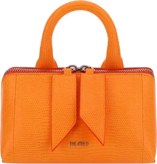 The Attico 24H Embossed Zipped Tote Bag