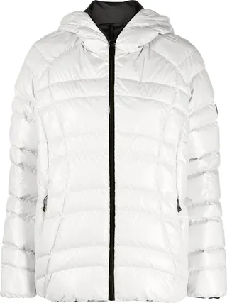 Zip-Fastening Padded Jacket