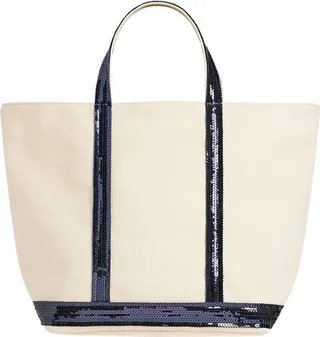 Canvas M cabas tote