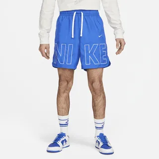 Men's Nike Sportswear Woven Flow Shorts in Blue