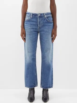Neve Relaxed-leg Organic-cotton Jeans