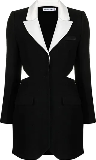 Tuxedo Mini Dress