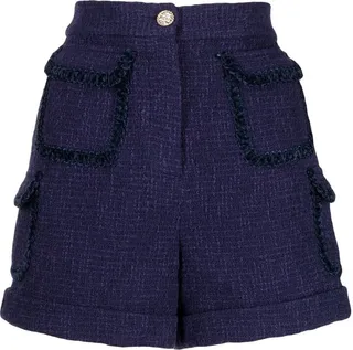 Tweed Pocketed Shorts