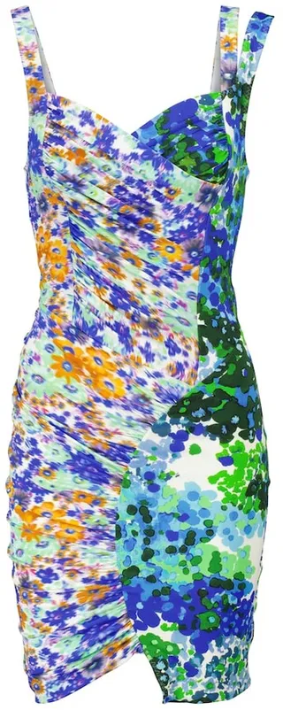 Maeve printed minidress