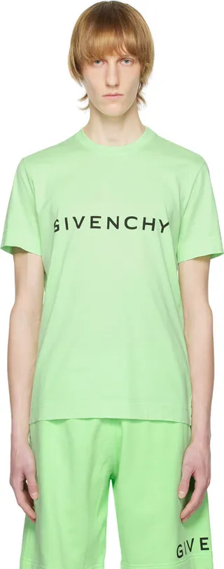 Givenchy Green Archetype T-Shirt