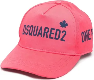 Logo-Print Detail Baseball Cap