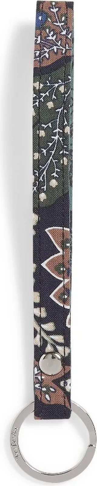 Vera Bradley Women's Recycled Cotton In the Loop Keychain Java Navy Camo