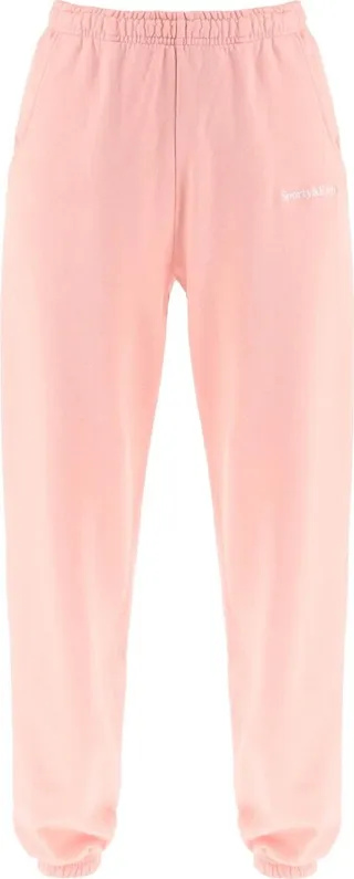 Sporty & Rich Serif Logo Sweatpants