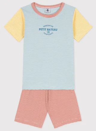 Youth Color Block Pyjama Set