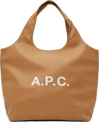 A.P.C. Tan Ninon Tote