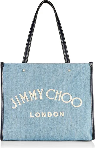 Varenne Denim Logo Tote