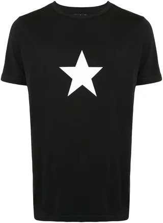Coulos star print T-shirt
