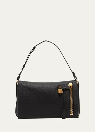 Alix Medium Grain Leather Shoulder Bag