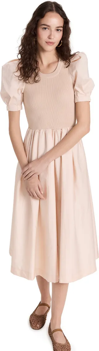 Line & Dot Laurel Midi Dress