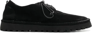 Sancrispa Alta suede lace-up shoes