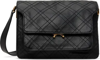 Marni Black Medium Trunk Bag