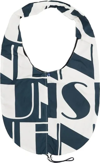 Sunnei Saddle Allover Logo Printed Tote Bag