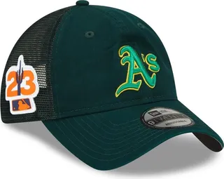 Men's New Era Green Oakland Athletics 2023 Spring Training 9TWENTY Adjustable Hat