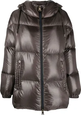 Padded Hooded Down Coat