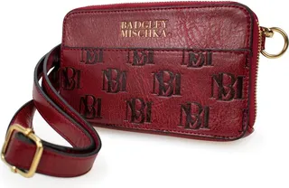 Badgley Mischka Madalyn Travel Fanny Pack - Burgundy