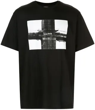 Bridge print T-shirt