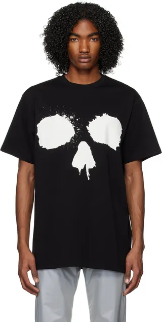 424 Black Graphic T-Shirt