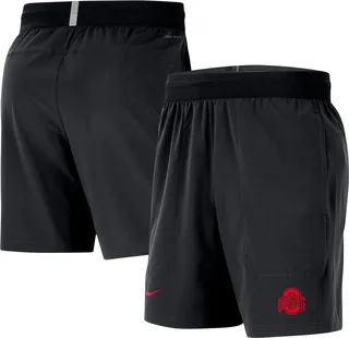 Men's Nike Black Ohio State Buckeyes Player Performance Shorts