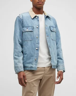 Men's Denim Barn Jacket