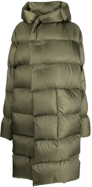 Hooded Panel Coat