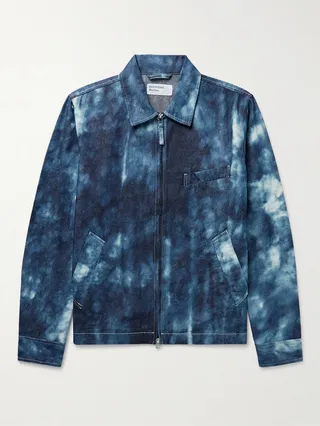 Windcheater II Tie-Dyed Denim Jacket