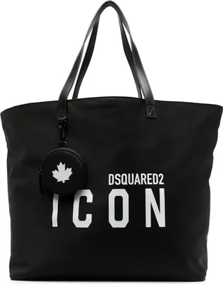 Logo-Print Tote Bag