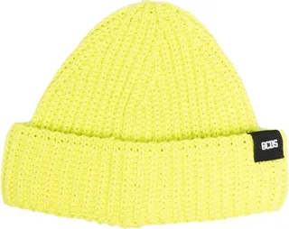 Logo-Patch Ribbed Knit Beanie