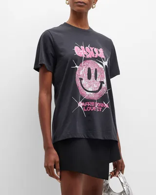 Graphic Printed Crewneck Tee