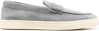 Suede Penny Loafers