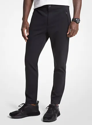 Stretch Nylon Track Pants