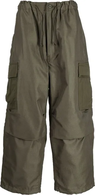 Wide-Leg Cargo Pants