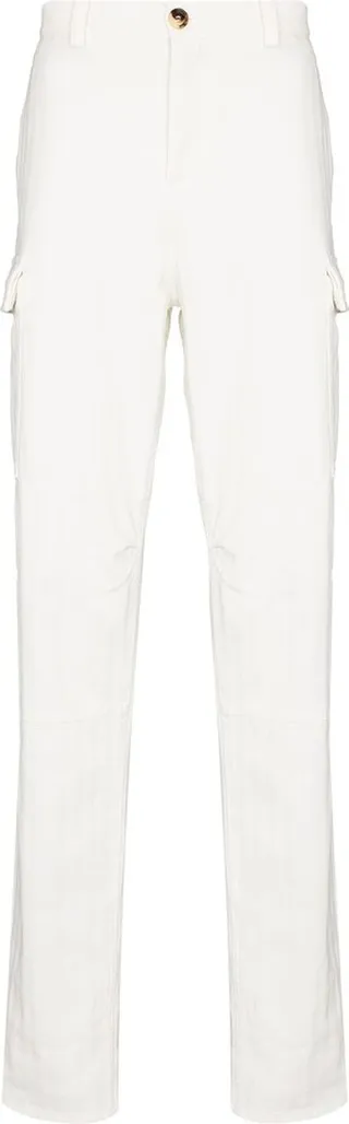 Straight-Leg Cargo Trousers