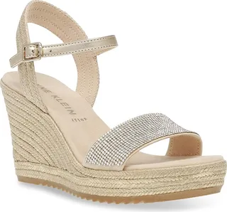 Anne Klein Wella Espadrille Wedge Sandal