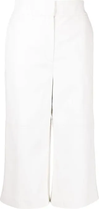 High Waist Cropped Trousers